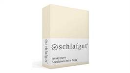 Schlafgut Jersey Pure hoeslaken extra hoog