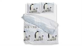 Zohome Pingu flanel dekbedovertrek