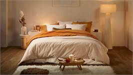 De Witte Lietaer Cleo flanel dekbedovertrek