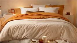 De Witte Lietaer Cleo flanel dekbedovertrek