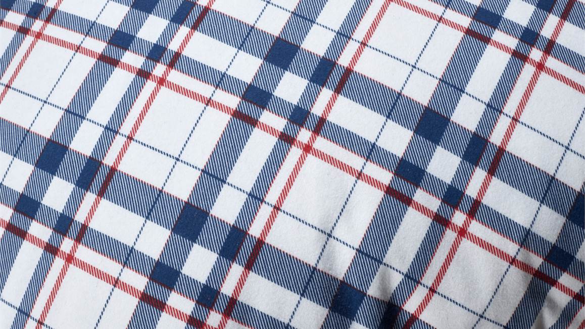 De Witte Lietaer Tartan flanel dekbedovertrek