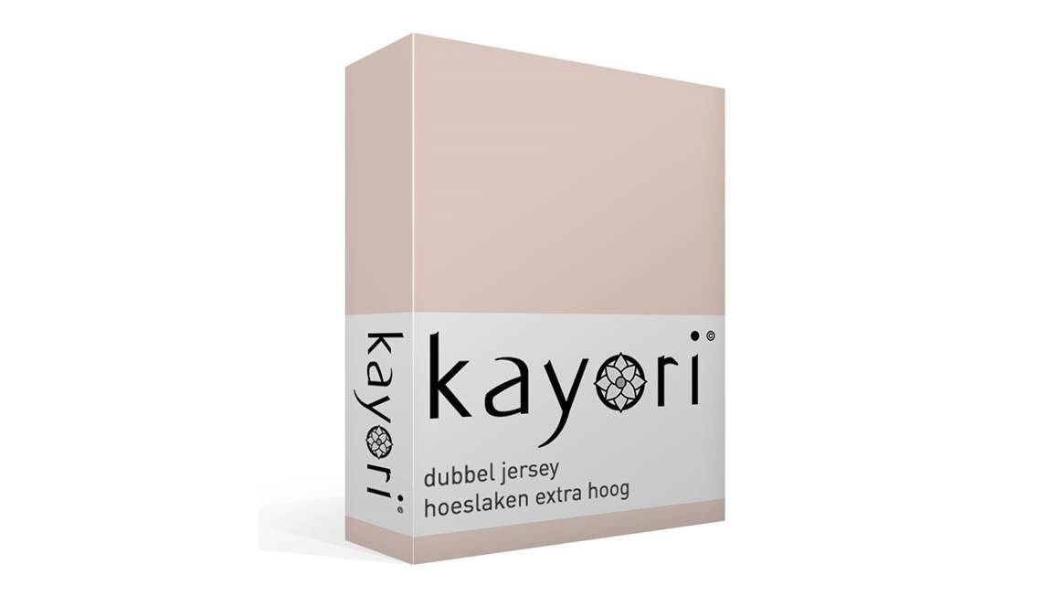 Kayori Saiko dubbel jersey hoeslaken extra hoog