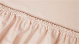 Kayori Edo katoen-satijn hoeslaken extra hoog