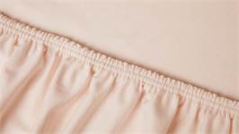 Kayori Edo katoen-satijn split-topper hoeslaken