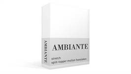 Ambiante stretch split-topper molton hoeslaken