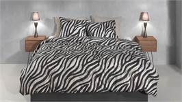 Zohome Zebrato flanel dekbedovertrek