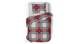 Snoozing Elies flanel dekbedovertrek