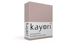 Kayori Shizu jersey stretch hoeslaken extra hoog