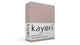 Kayori Shizu jersey stretch split-topper hoeslaken