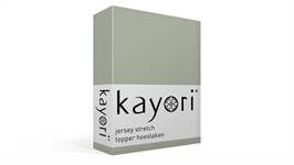 Kayori Shizu jersey stretch topper hoeslaken