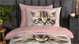Good Morning Meow flanel dekbedovertrek
