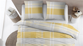 Snoozing Ineke flanel dekbedovertrek