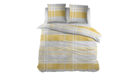 Snoozing Ineke flanel dekbedovertrek