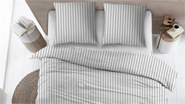 Snoozing Iris flanel dekbedovertrek