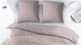 Snoozing Iris flanel dekbedovertrek