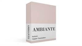 Ambiante Cotton Uni topper hoeslaken