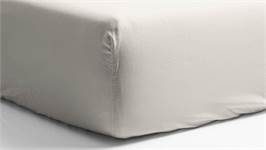 Snoozing katoen-satijn hoeslaken extra hoog