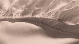 Snoozing katoen-satijn hoeslaken extra hoog