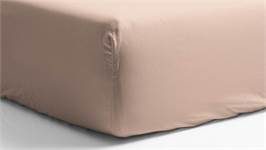 Snoozing katoen-satijn hoeslaken extra hoog