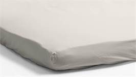 Snoozing percale katoen topper hoeslaken