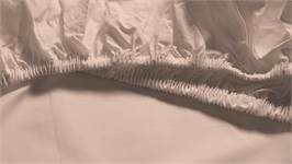 Snoozing percale katoen topper hoeslaken