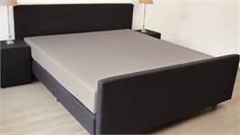 Snoozing jersey stretch topper hoeslaken