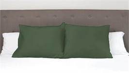 Snoozing percale katoen kussenslopen (set van 2)