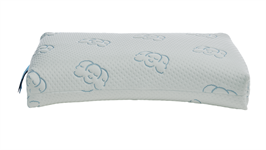 Silvana Cool Flex Blauw latex medium hoofdkussen