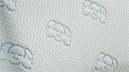 Silvana Flex Blauw latex medium hoofdkussen