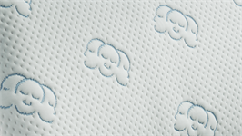 Silvana Flex Oranje latex medium hoofdkussen