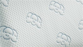 Silvana Flex Paars latex zacht hoofdkussen