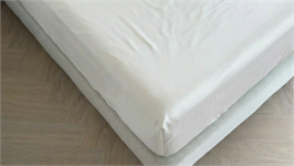 Kayori Saya katoen-satijn hoeslaken extra hoog