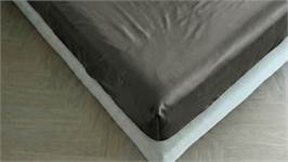 Kayori Saya katoen-satijn hoeslaken extra hoog