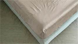 Kayori Saya katoen-satijn hoeslaken extra hoog