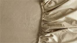 Kayori Saya katoen-satijn topper hoeslaken