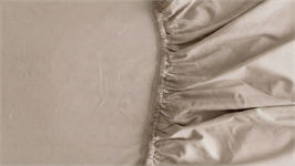 Kayori Saya katoen-satijn topper hoeslaken