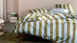 Essenza Minte Stripe dekbedovertrek
