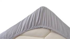 Snoozing flanel split-topper hoeslaken