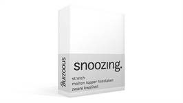 Snoozing stretch topper molton hoeslaken