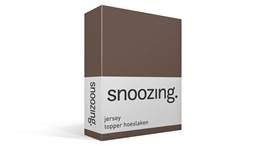 Snoozing jersey topper hoeslaken