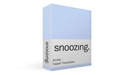 Snoozing jersey topper hoeslaken