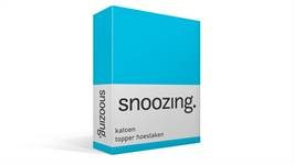 Snoozing katoen topper hoeslaken