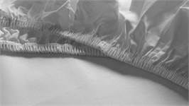 Snoozing katoen topper hoeslaken