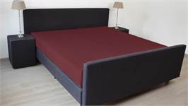 Snoozing flanel hoeslaken extra hoog