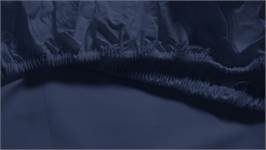 Snoozing percale katoen topper hoeslaken