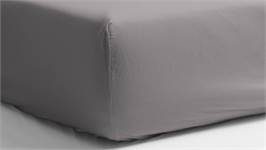 Snoozing percale katoen hoeslaken