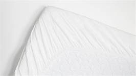 Snoozing percale katoen hoeslaken