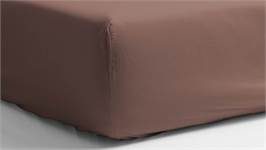 Snoozing percale katoen hoeslaken extra hoog