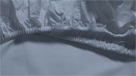 Snoozing percale katoen hoeslaken extra hoog