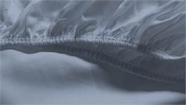 Snoozing katoen-satijn topper hoeslaken